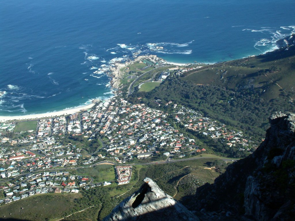 06-View on Clifton and Camps Bay from Table mountain.jpg - View on Clifton and Camps Bay from Table mountain